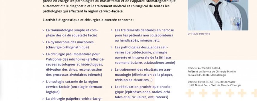 La Chirurgie maxillo faciale, stomatologie et chirurgie dentaire